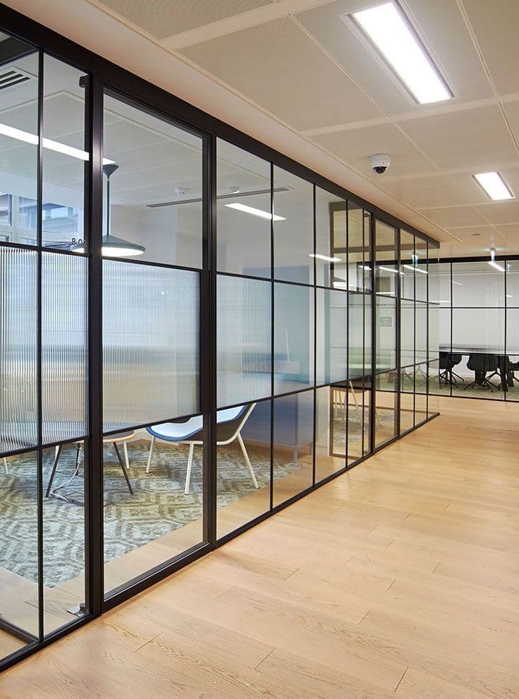 Aluminium glass office partition by Payal Industries, Hubballi - photo 3