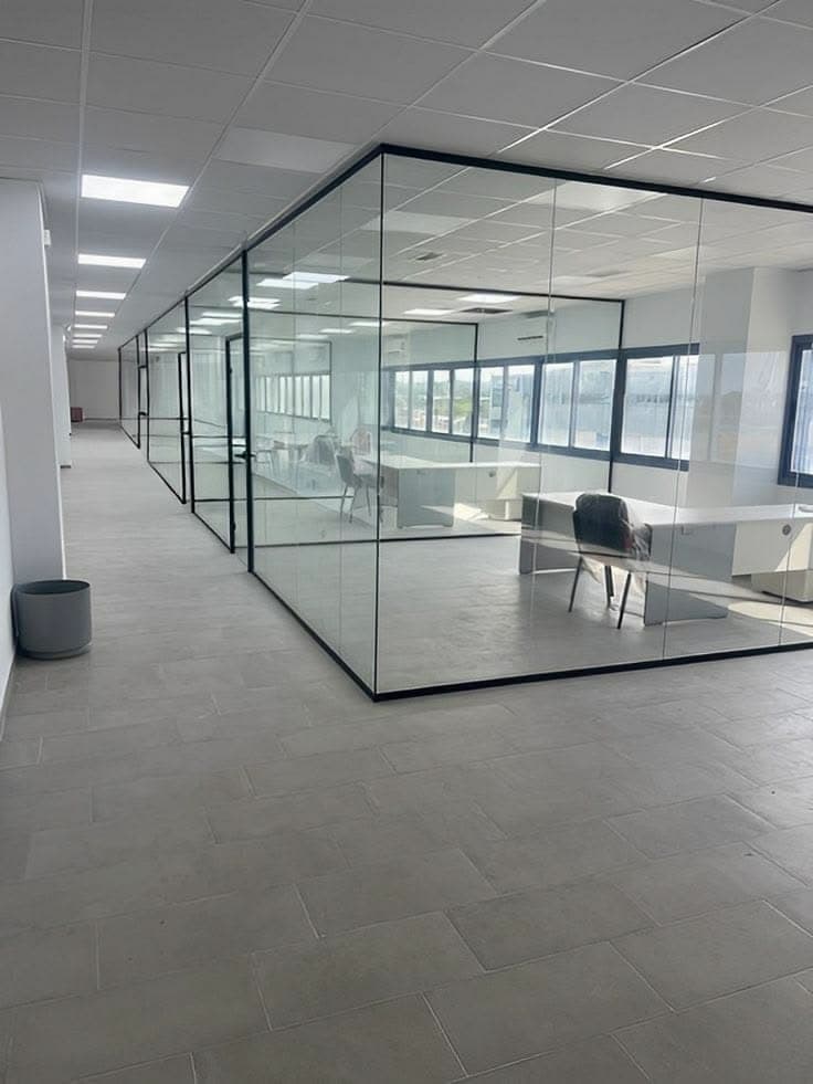 Aluminium glass office partition by Payal Industries, Hubballi - photo 10